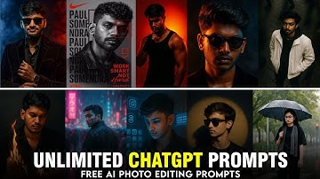 Unlimited Chatgpt Ai Photo Editing Prompts | 100% Real Face Chatgpt Cinematic Ai Photo Editing