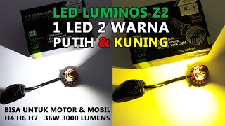 cara unik membuat lampu led motor super terang