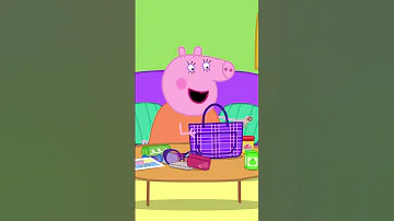 What S In Mummy Pig S Bag PeppaPig Shorts 