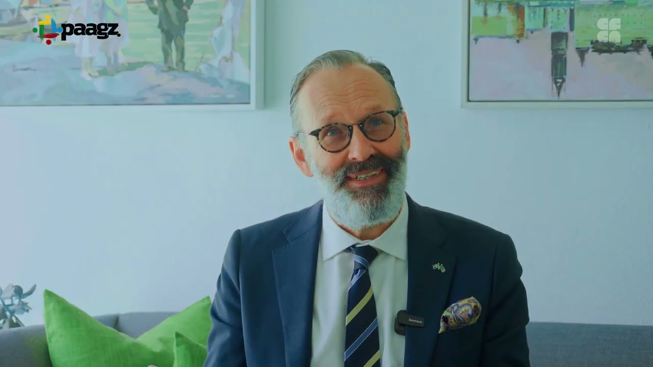 Still from Importance of platforms like Creative Industries Business Summit 2025: Swedish Ambassador to Zambia.
