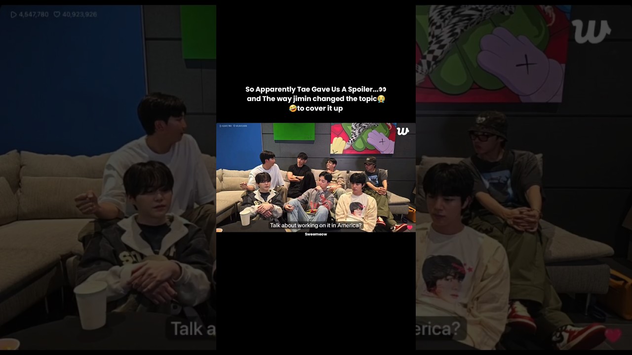 BTS OT7 Weverse Live: Tae Spoilers, Chaos & Comeback Dreams 💜