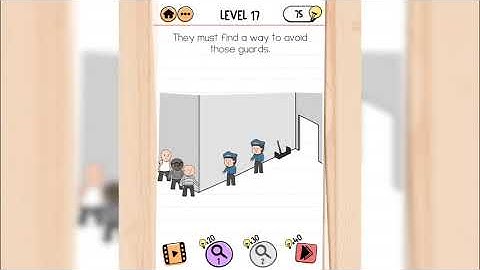 Brain Test 2 | Prison Escape | Level 17 - They must find a way to avoid those guards