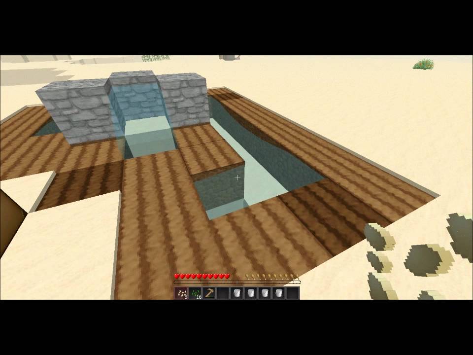 Minecraft - Comment faire une plantation - YouTube
