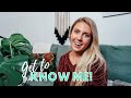 WELCOME TO MY CHANNEL!! GET TO KNOW ME! GREEN SMOOTHIE BOWL RECIPE!