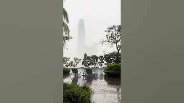 Lightning strike. to a skyscraper #lightning #future #short #malasia #city