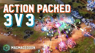 Action Packed 3v3 - Magmageddon - Red Alert 3