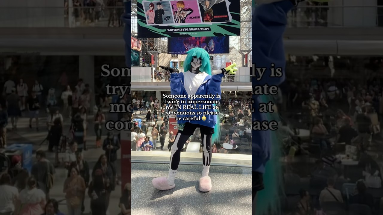 /srs 🪦 If youd like to, read the pinned comment for ly thoughts! #animenyc #miku #sans #cosplay