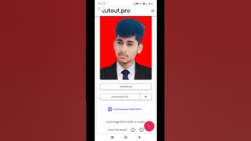 passport photo size with AICreate Passport Photo in a Minute #CutOut. Pro #passport #photo #ai