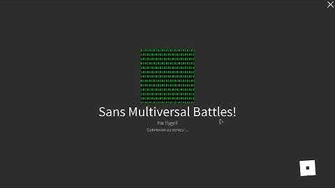 Sans multiversal battle (showwing fatal error event)