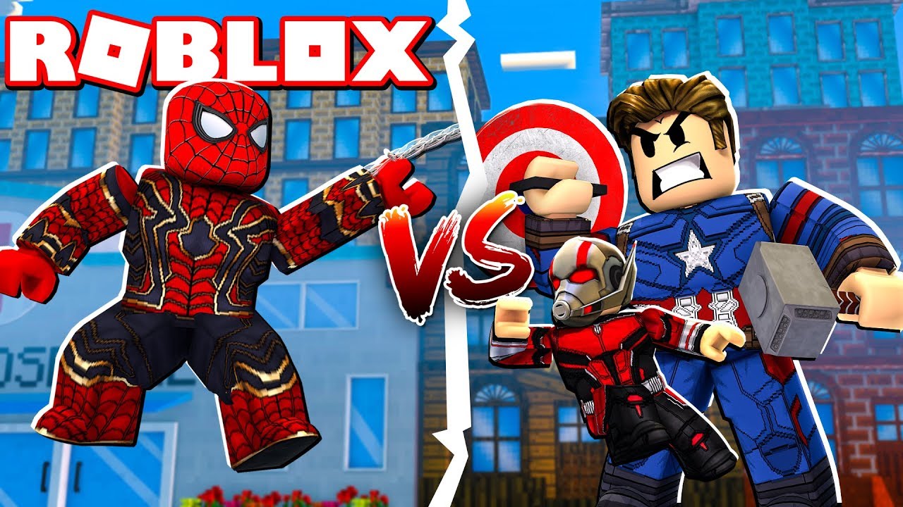 Strongest Spiderman Vs Super Heroes In Roblox Youtube - roblox is hulk the strongest superhero in roblox youtube