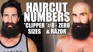hair cutting clipper sizes