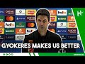 Gyokeres feeling the LOVE! | Mikel Arteta | Arsenal 4-0 Atletico