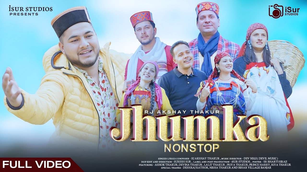 JHUMKA NONSTOP  LATEST HIMACHALI SONG 2024  RJ AKSHAY THAKUR  DEVIL MUSIC RECORD  iSUR STUDIOS