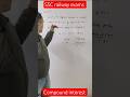 learn to solve compound interest based question #compoundinterest#sscgd#mathstricks