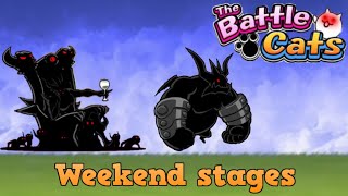 The Battle Cats, Weekend stages, niveles de fin de semana