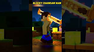 Minecraft Chainsaw Man Is Too Cursed! #shorts