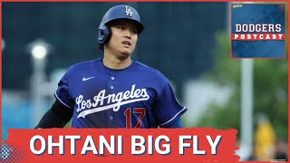 DODGERS POSTCAST: WROBLESKI and OHTANI leave the game early, but the Bullpen holds on to win series.