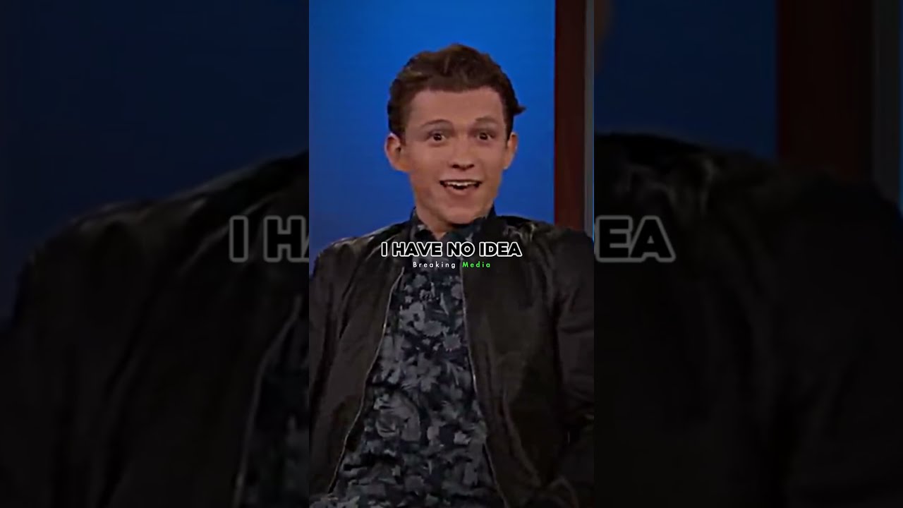 Tom Holland Went Undercover To School As Spider Man 