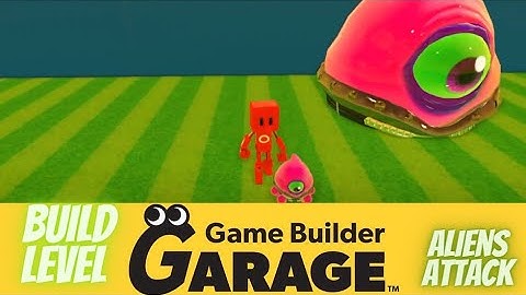 Super Mario Aliens Attack Level Play Time | Game Builder Garage