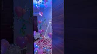 Birthday room decoration ideas,girlfriend birthday surprise,boyfriend birthday surprise