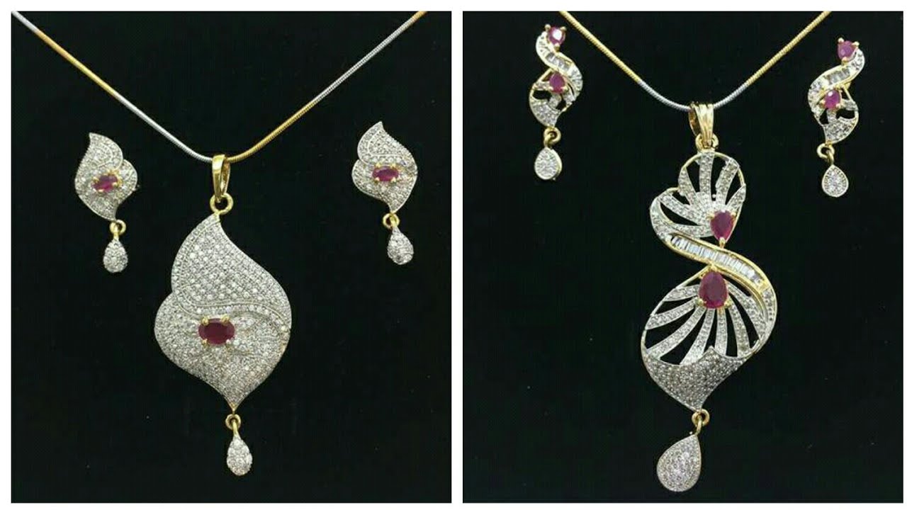 Pure Gold Pendant Set Design catalogue YouTube