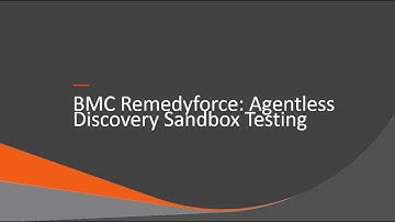 Discovery Sandbox Setup