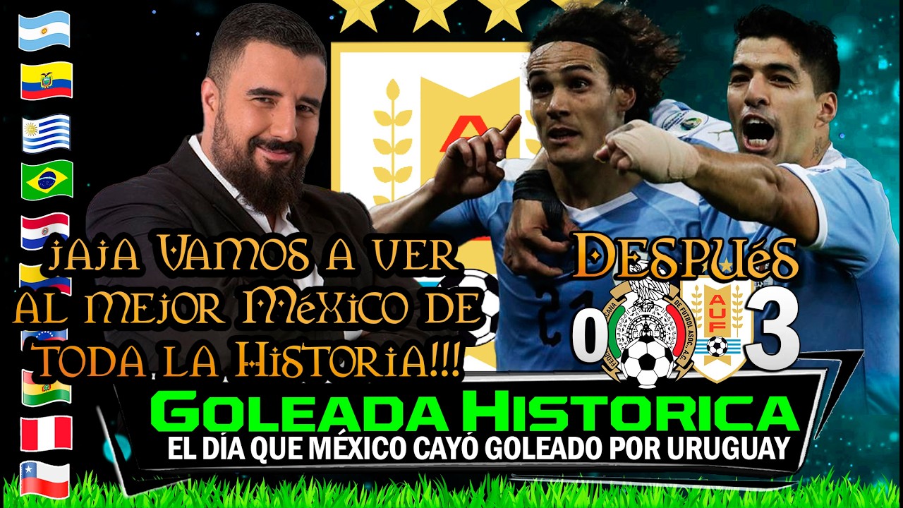 El DÍA que MÉXICO creyó que le GANARÍA a URUGUAY peerooo..... 🔥 Narración Graciosa 🏆
