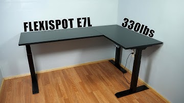 FlexiSpot E7L L-Shaped Standing Desk Review