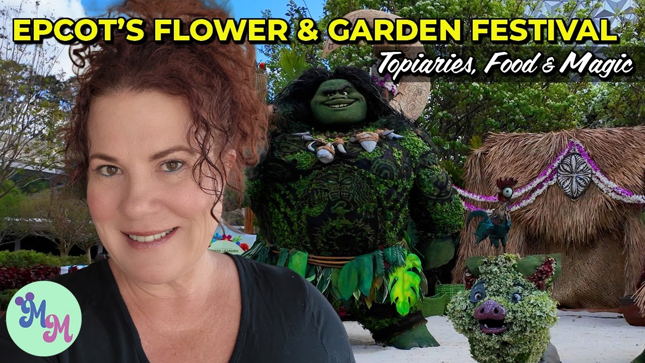 30 Years of Disney Topiary Magic | EPCOT Flower & Garden Festival 2025 Tour