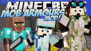 Minecraft | MOB ARMOURS MOD! (Meet Papa Trayaurus!) | Mod Showcase