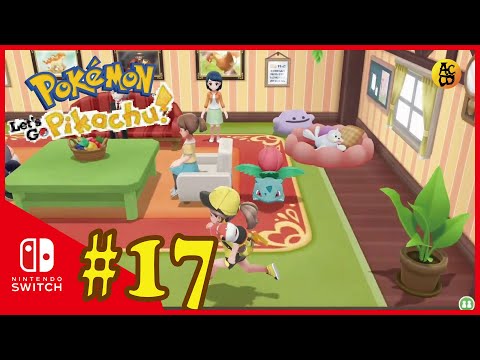 ＃17【Pokemon Let's Go, Pikachu!/ポケットモンスター Let's Go! ピカチュウ】（2018）1080p/60fps【nintendo/任天堂】かわいいポケモン