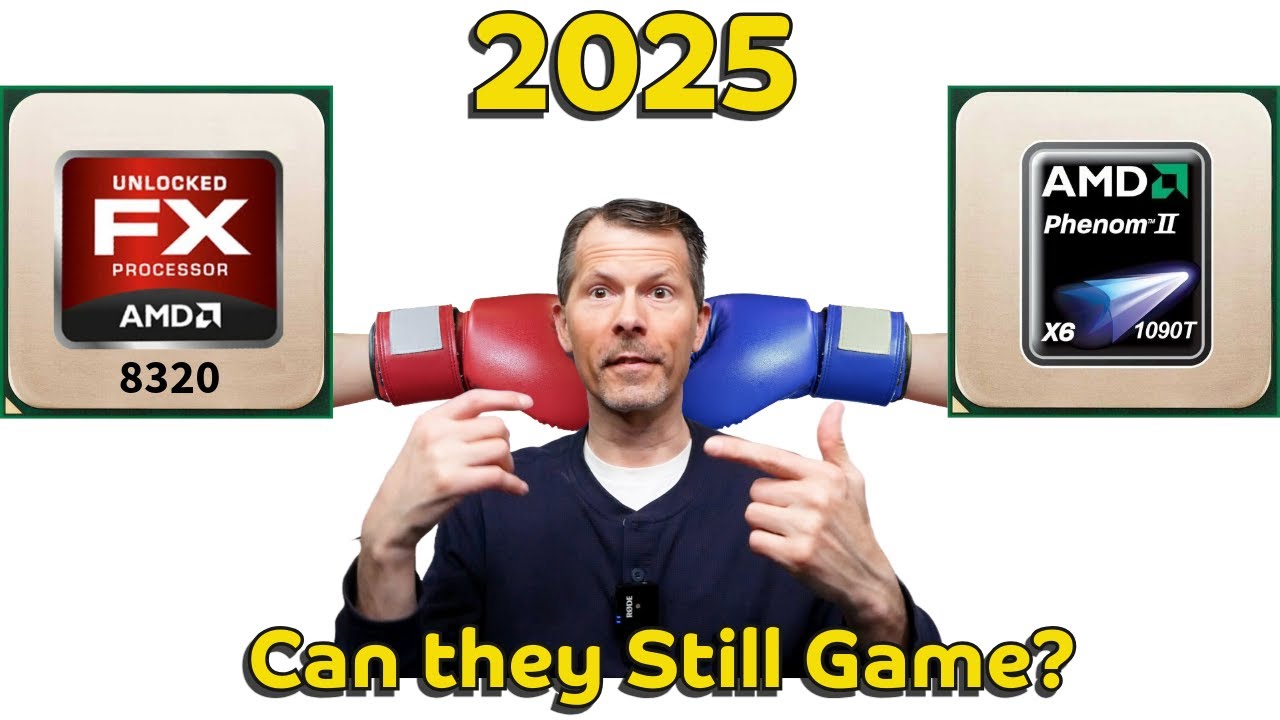 FX 8320 vs X6 1090T – Can They Still Game in 2025?