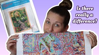 Embroidery Artist Tries Cross Stitch for the First Time! (Featuring Maydear Cross Stitch Kits) screenshot 2