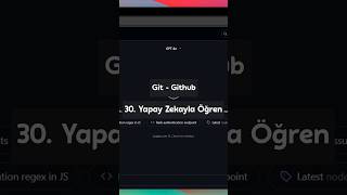GitHub Copilot Kullanarak Git ve GitHub&#39;ı Daha Hızlı Öğren - Git ve GitHub Eğitimi 30. Bölüm