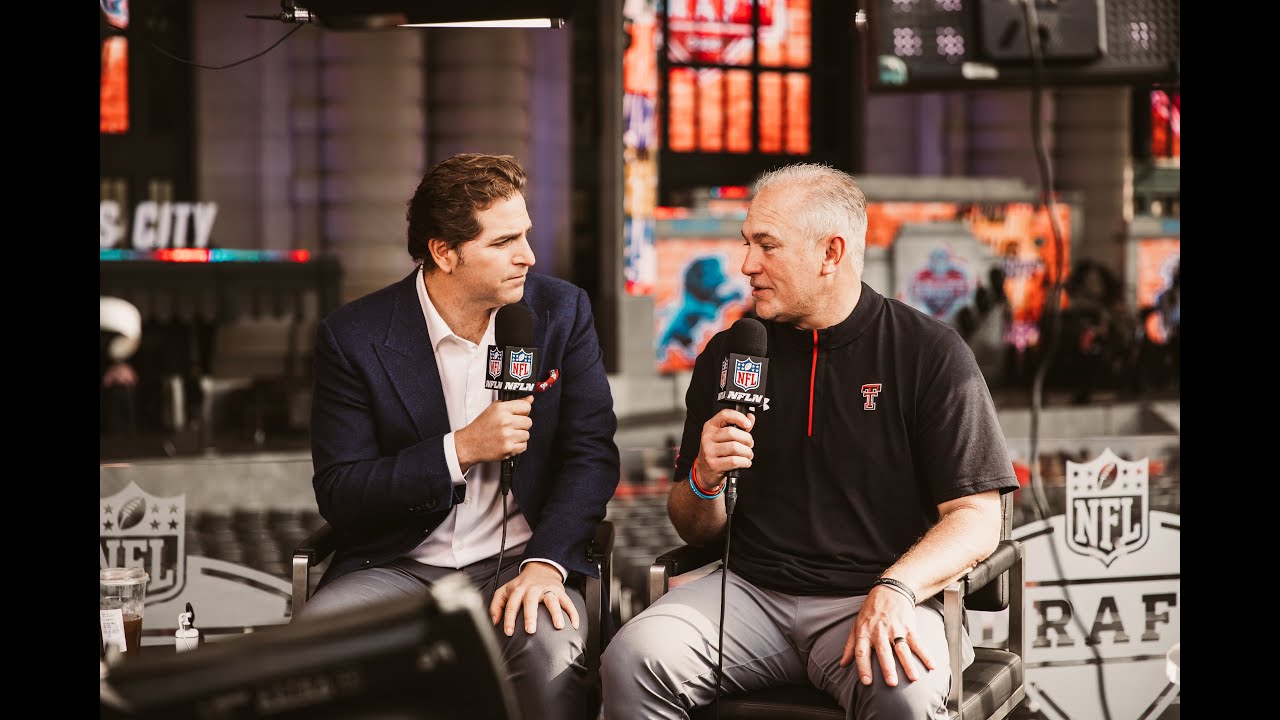 Texas Tech Football Joey McGuire Joins NFL Network's Good Morning