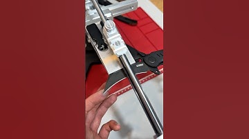 How to Sharpen a Recurve Knife 🔥 #knifesharpening