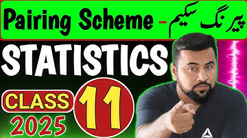 11th statistics scheme 2025😱| Paper Pattern 2025 | Statistics Pairing 2025 Class 11