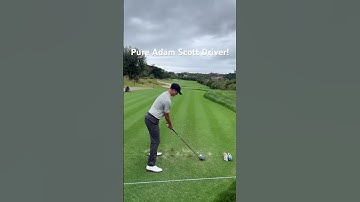 Pure Adam Scott Driver swing! You can learn a lot! Video courtesy of @brentdalegolfcoach
