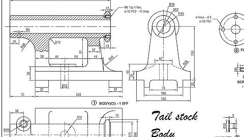 Tail stock | Creo | Body