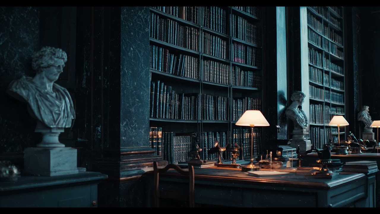 When the world is asleep and it’s just you thinking | Dark Academia Piano