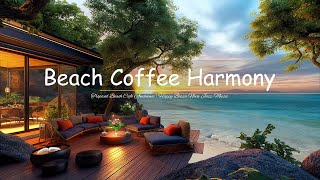 Summer Beach Coffee Shop Space with Sweet Piano Jazz Music to Work, Study & Relax