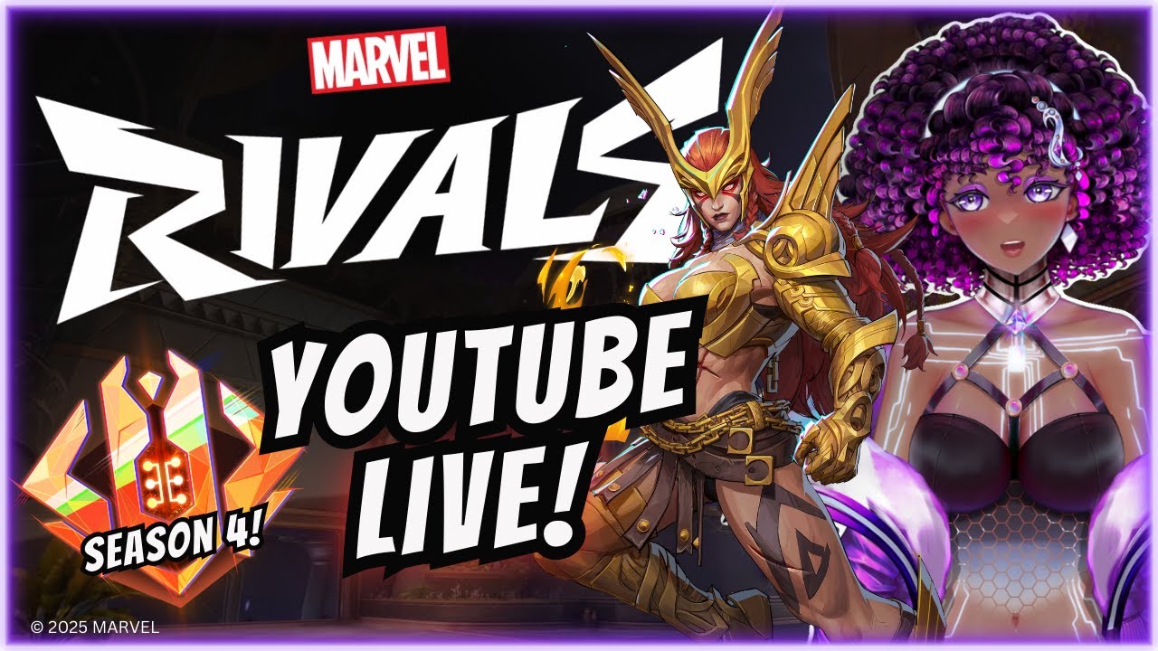 🔴 Marvel Rivals Season 4! | AmethystLady