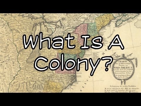 Video: Odkud pochází slovo kolonie?