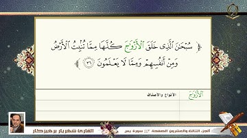 036        سورة يس  القارئ شهريار برهيز كار