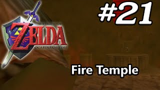 Ocarina of Time N64 100% - Episode 21 - Fire Temple