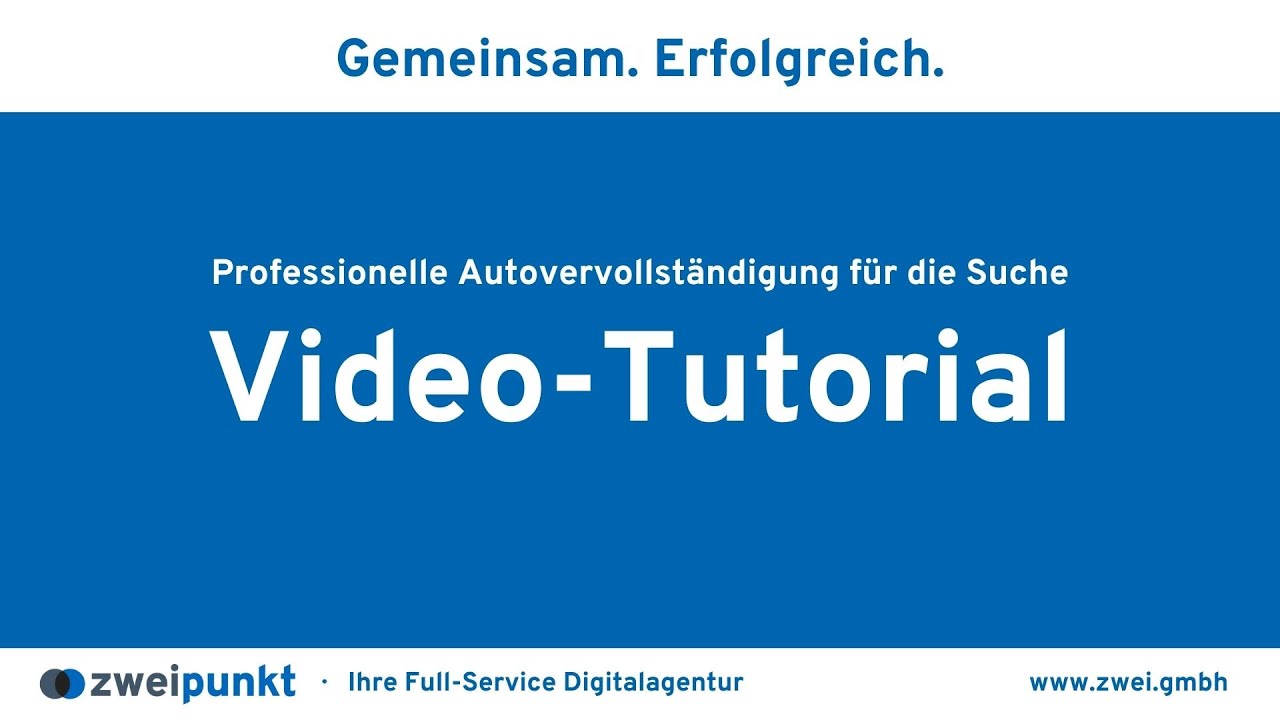 Professionelle Autovervollständigung für die Suche | Plugin für Shopware 5 | Video-Tutorial