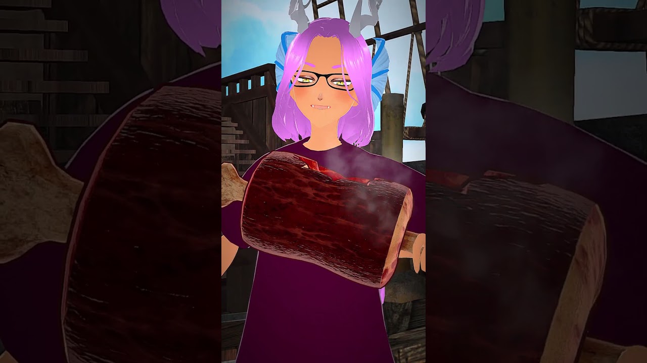 I LOVE MEAT! #varkshorts #shorts #vtuber | MYViki