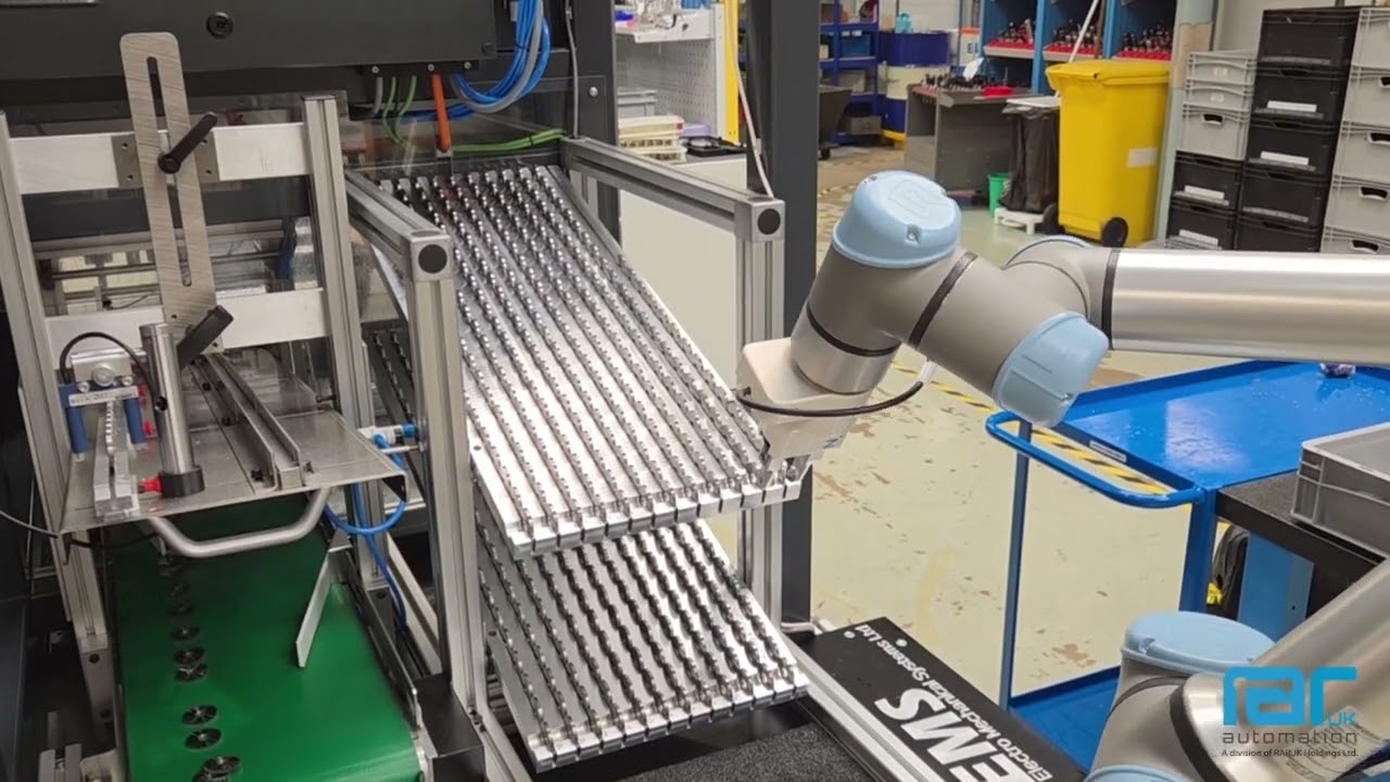 Case Study: UR Cobot Machine Tending Gear Hobbing Machine at Electro Mechanical Systems