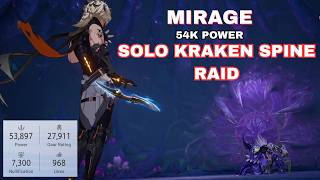 KRAKEN'S SPINE SOLO RAID W/ MIRAGE| BUTTERFLY ROUTE | CRYSTAL OF ATLAN