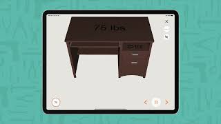 South Shore Furniture Gascony Desk — Easy-to-Follow 3D Instructions from BILT screenshot 2